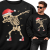 BLUZA ŚWIĄTECZNA  SKULL DABBING CHRISTMAS